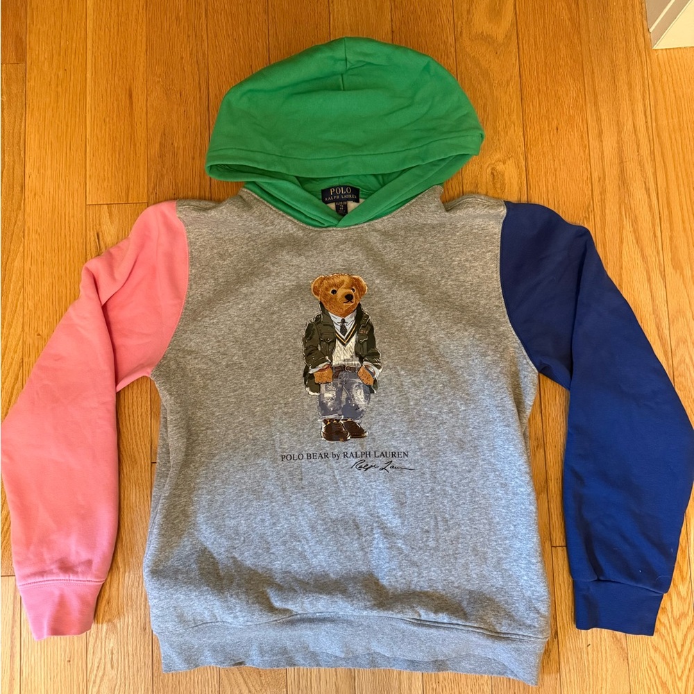 Polo by Ralph Lauren Youth Multicolor Polo Bear Sweatshirt XL